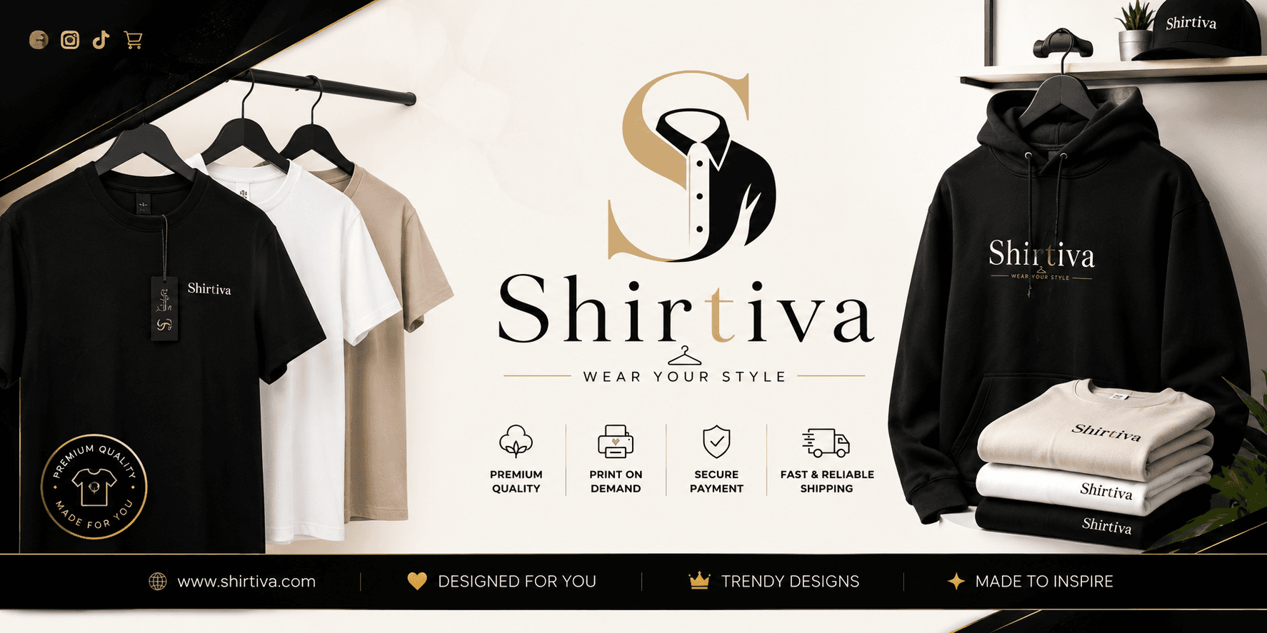 Banner for Shirtiva